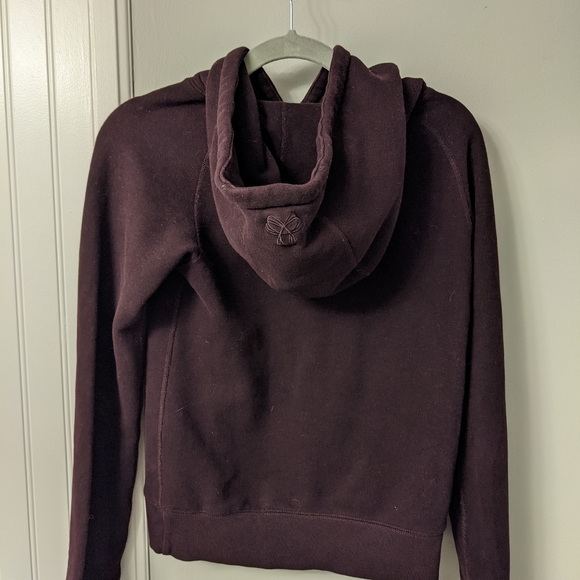 Plum Aritzia TNA hoodie XS - Picture 2 of 3